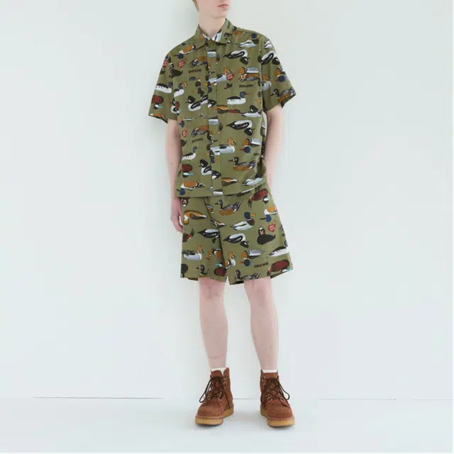 HUMAN MADE SS24 Duck Pattern Shirt