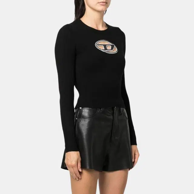 DIESEL OVAL D Logo Sweater