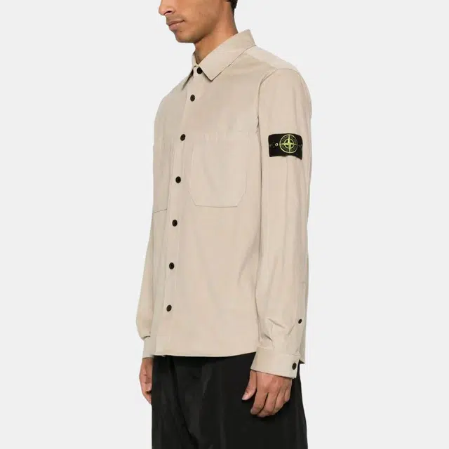 Stone Island SS25 Off-White Shirt