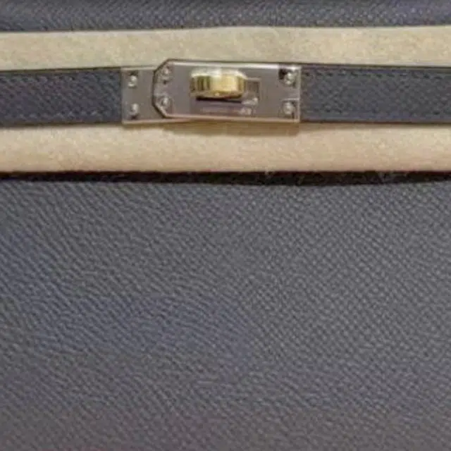 HERMES Mini Kelly Epsom 85 Ardoise