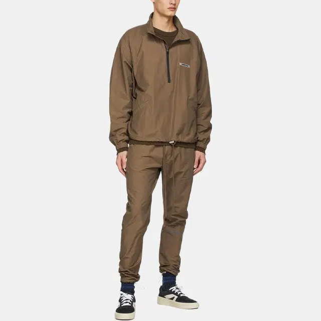 Fear of God Essentials FW20 Sports Jacket Brown