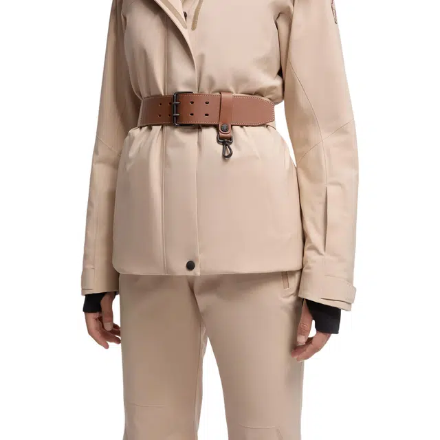 Moncler Grenoble Vizelles Shearling-Trimmed Ski Jacket