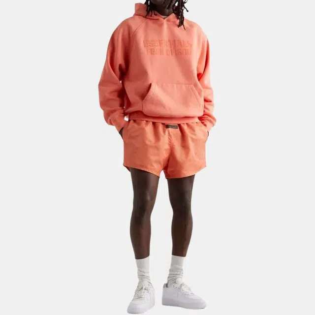 Fear of God Essentials Hoodie Coral