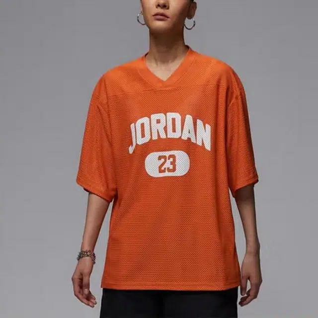 Jordan AS W J BRK SS MESH JRSY TOP V T