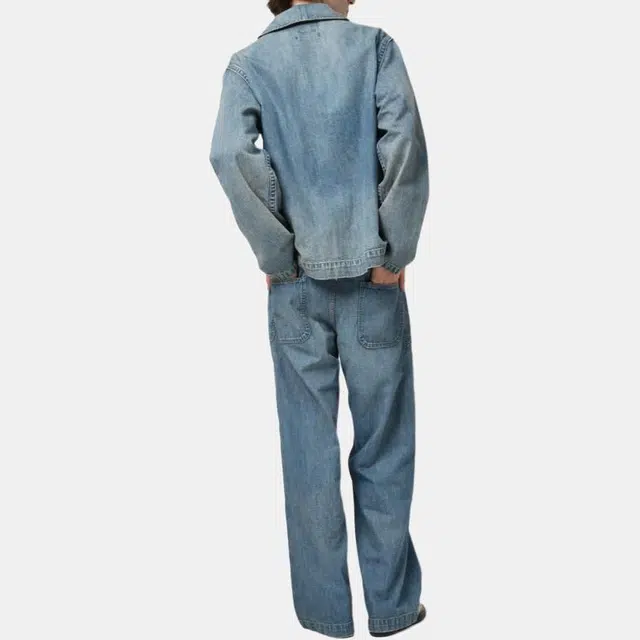 bowwow SS25 USN M44 DUNGAREE TROUSERS SIDE SEAMLESS