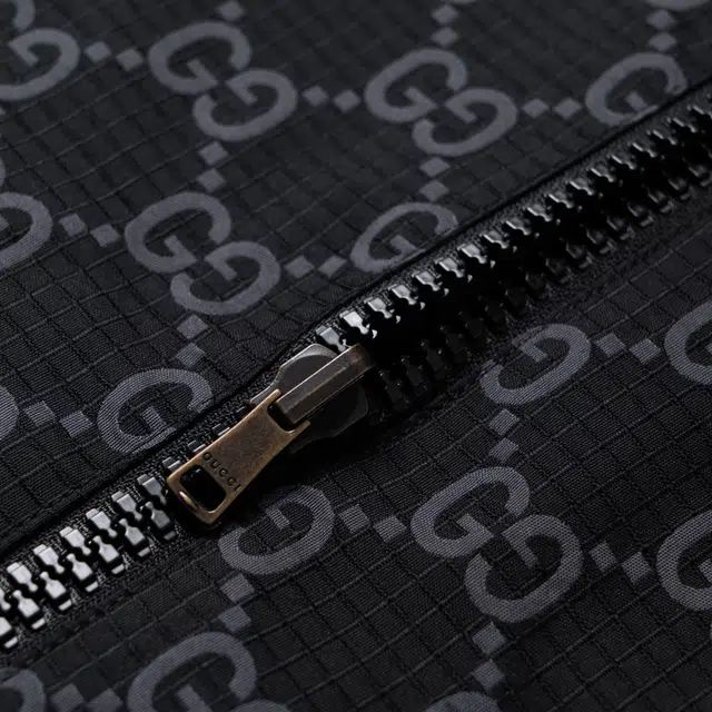 Gucci FW23 Letter Logo Jacket Black