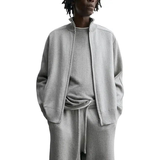 ZARA Knit Zip Jacket