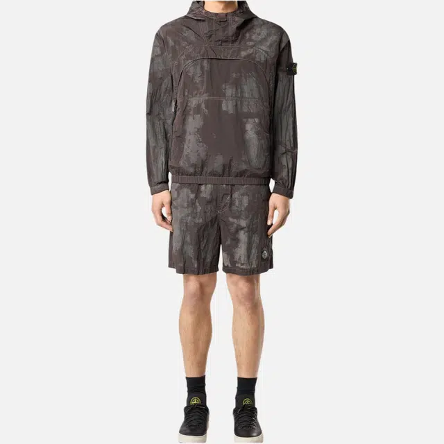 Stone Island Camo Hooded Jacket