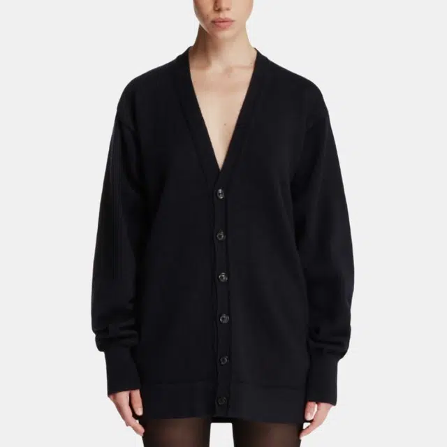 Maison Margiela V-Neck Cardigan Navy