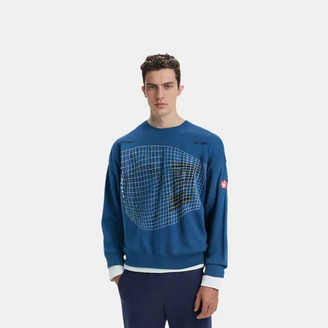 Cav Empt FW22 Waste Grid Crew Neck