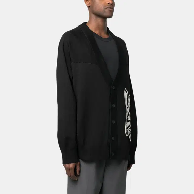 Y-3 FW22 Logo Cardigan
