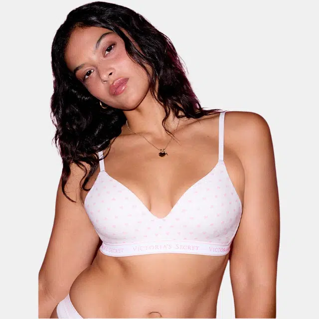 Victoria's Secret Valentine's Day Logo Bra