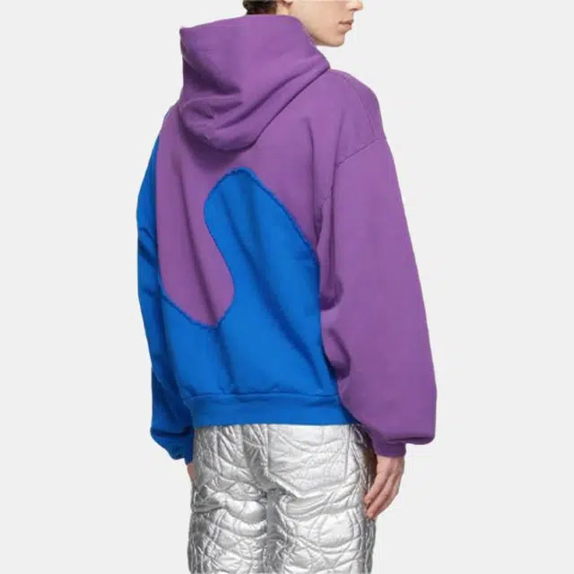 ERL Swirl Hoodie Purple Blue