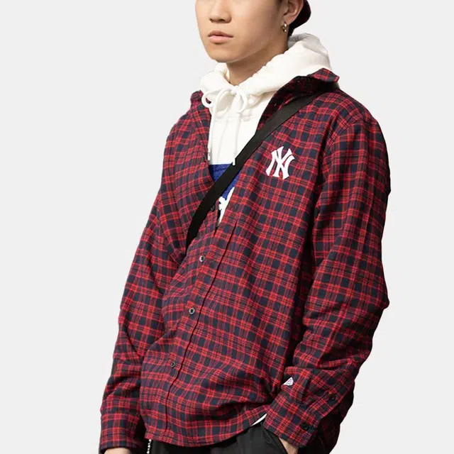 New Era MLB Flannel Shirt