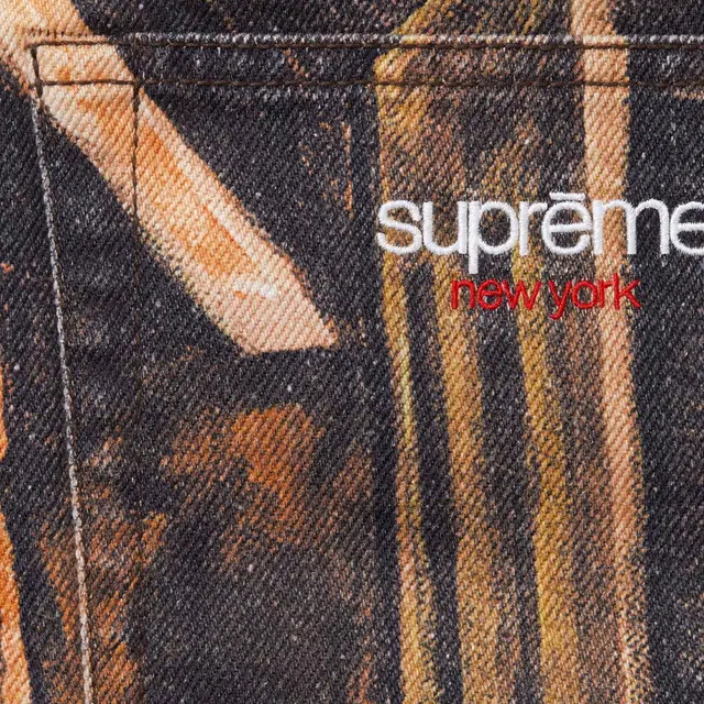 Supreme x Ernie Barnes SS25 Baggy Denim Short