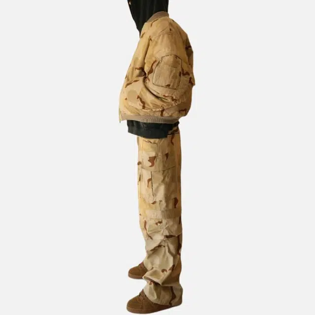 FARFROMWHAT Cargo Pants Khaki