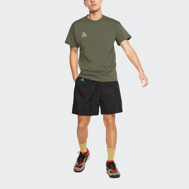 Nike ACG Logo T-Shirt Cargo Khaki T