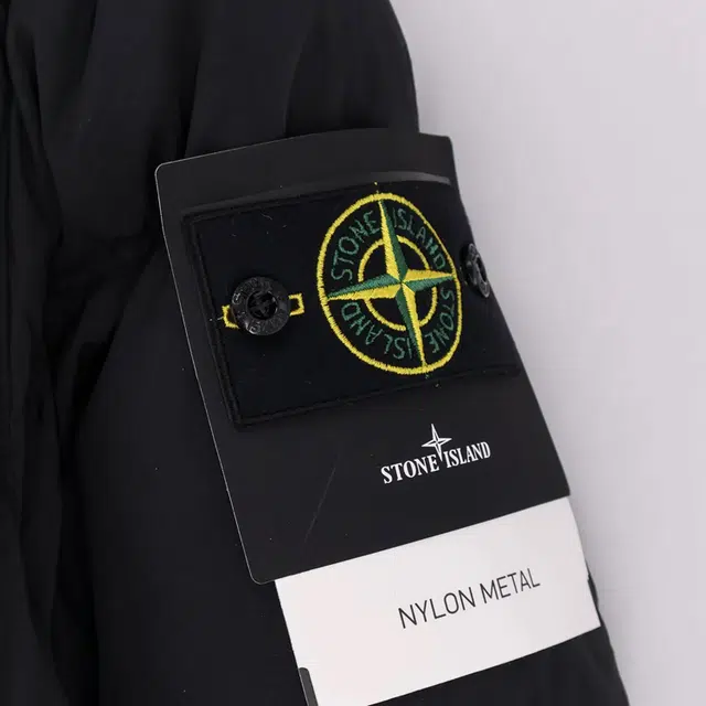 Stone Island Logo Patch Down Jacket