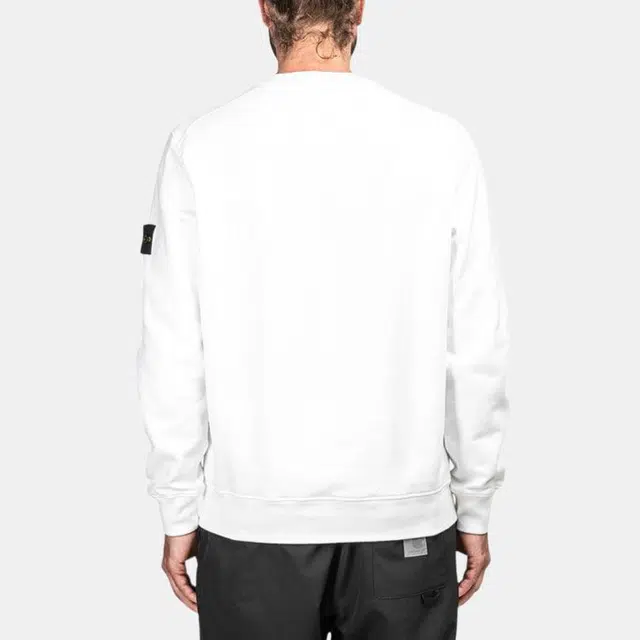 Stone Island Crewneck Sweatshirt White
