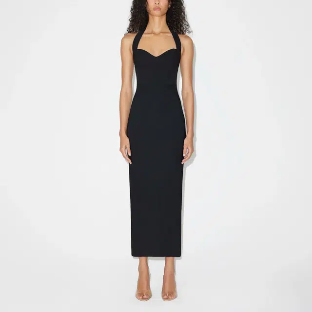 Khy x Dilara Findikoglu SS25 Fitted Halter Dress
