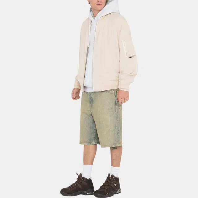 Stussy Linen Beach Bomber