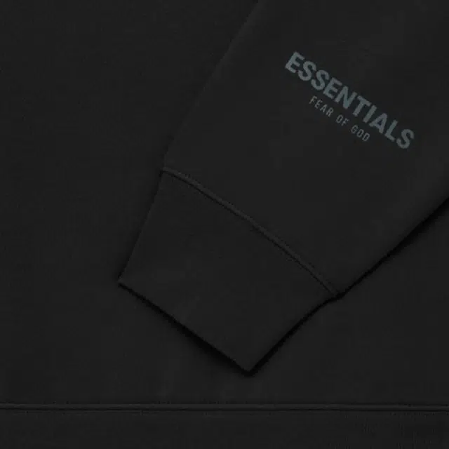 Fear of God Essentials FW21 Kids Pullover Mockneck Stretch Limo Logo