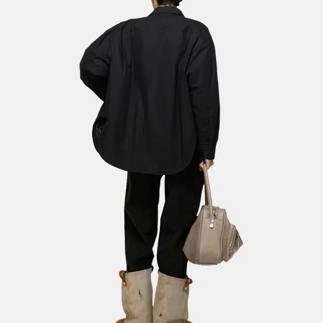 Acne Studios FW25 Embroidered Logo Collar Jacket