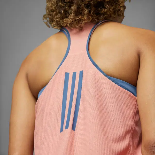 adidas Boston Marathon 2024 Own The Run Tank Top Logo
