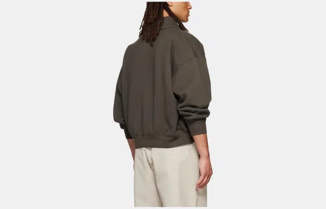 Fear of God Essentials Off Black Jacket