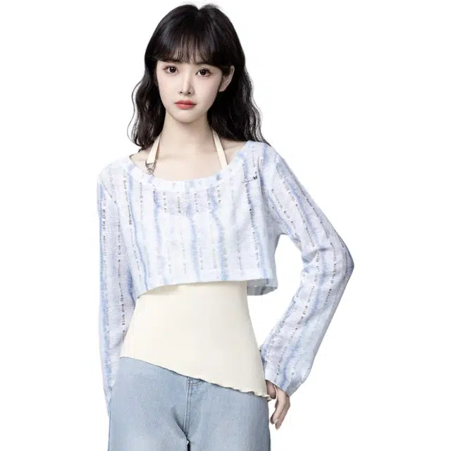 木清清 舒适休闲百搭吊带 女款 蓝色