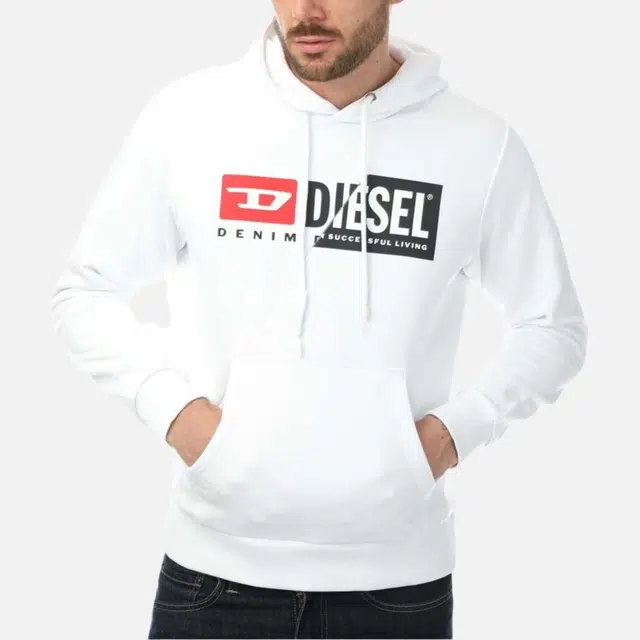 DIESEL Hoodie White