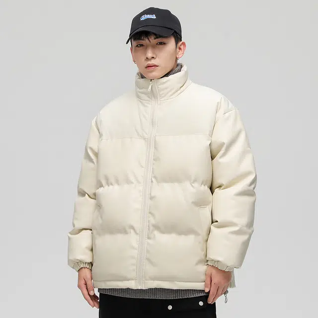 北极绒 时尚舒适百搭面包服高品质加厚长袖棉服 男女同款