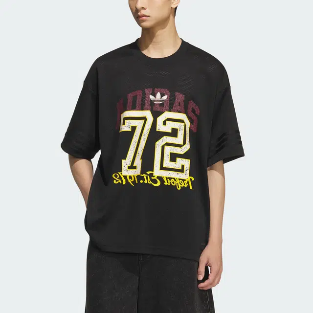 adidas originals RETROTop SS25 Basketball MESH logoT