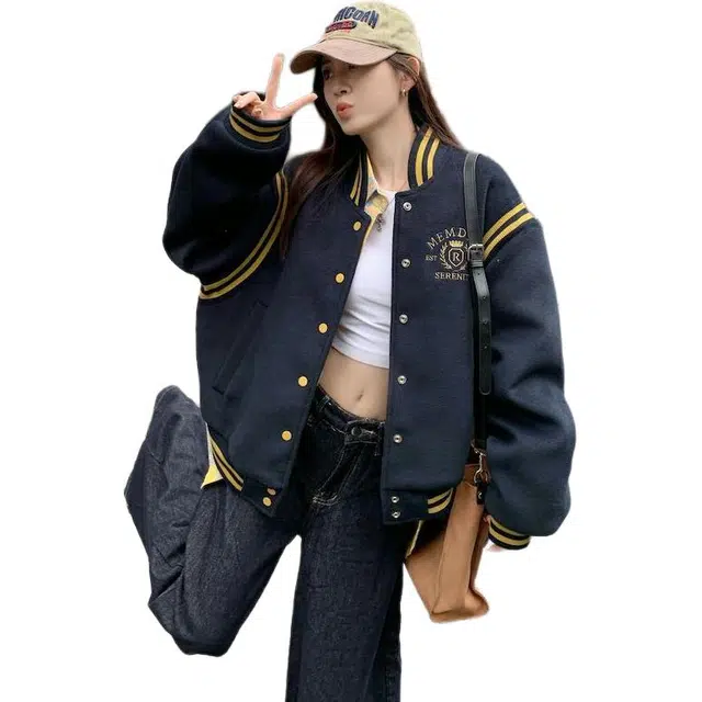 稻草人  潮流经典百搭潮牌小众美式棒球服 男女同款