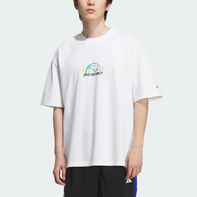 adidas BASKETBALL SS25 GRAPHIC T