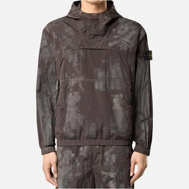 Stone Island Camo Hooded Jacket