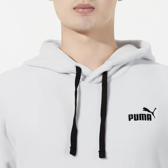 Puma Polar Fleece Hoodie Logo