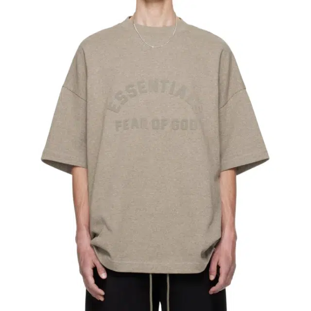 Fear of God Essentials SS24 SS Tee Heather Grey T Heather Grey