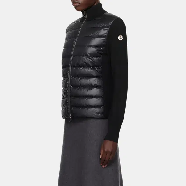 Moncler Padded Wool Cardigan