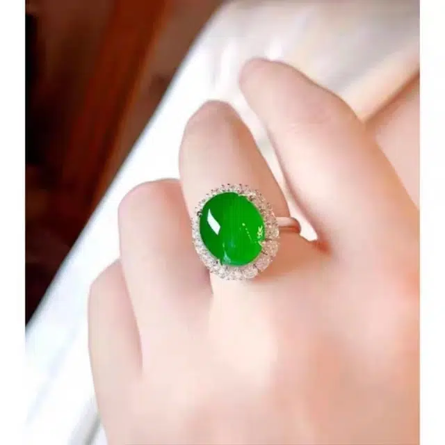 识恩 转运珠 设计师款简约新中式简约精致圆珠#好运 玉髓 戒指 女款