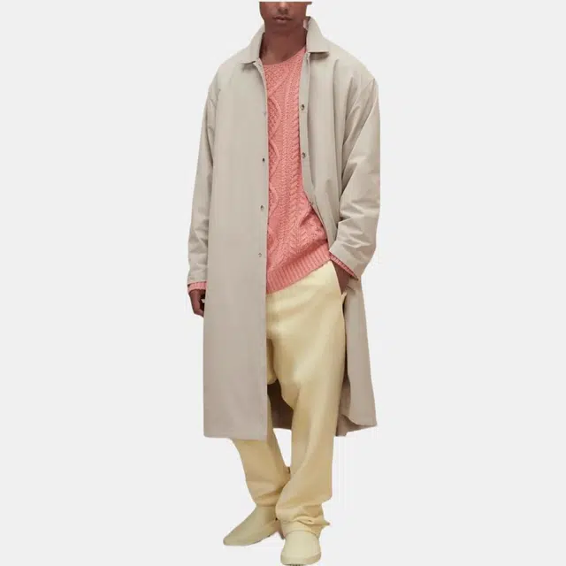 Fear of God Essentials FW22 Cable Knit coral