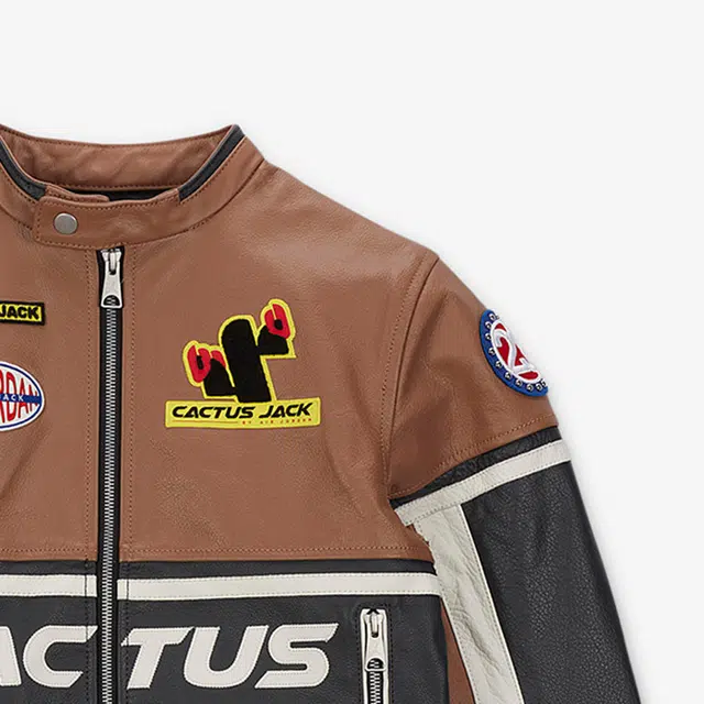 Jordan x Travis Scott SS23 Women's Jacket Brown