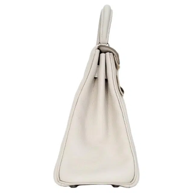 HERMES Kelly 28 Togo 10 Craie