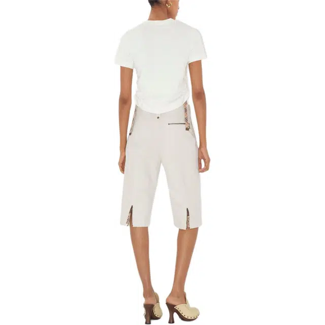 Burberry SS25 Crew Neck T-Shirt White