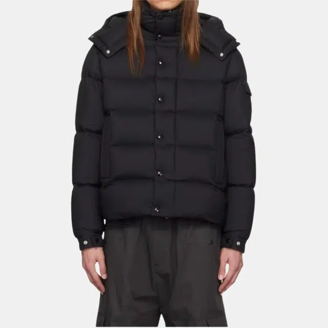 Moncler Moncler Maya 70 Hooded Short Down Jacket