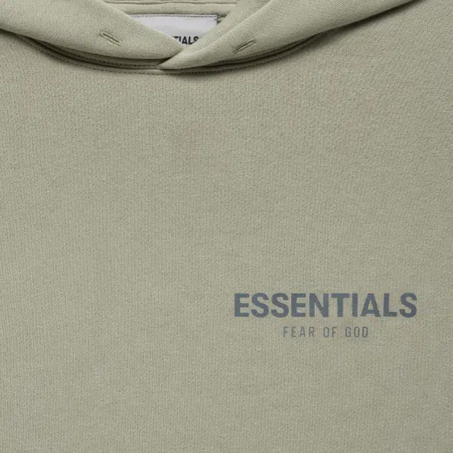 Fear of God Essentials FW21 Kids Pullover Hoodie Pistachio