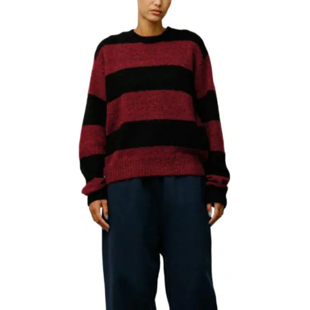 Stussy FW25 FW25 BIG STRIPE CREW