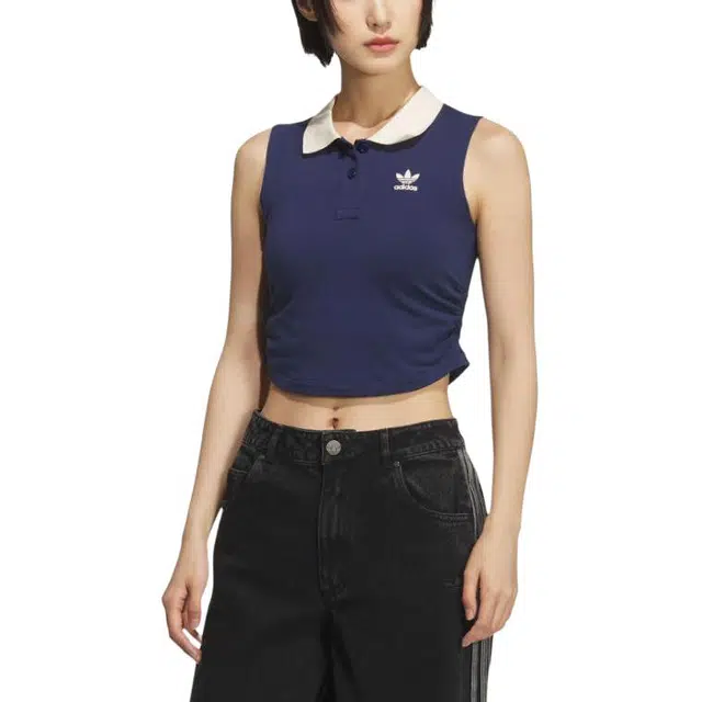 adidas originals SS25 POLO PADDED TANK TOP