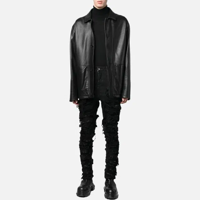 Rick Owens RO FW22 Black Jeans