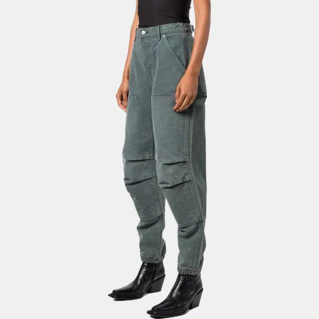 Alexander Wang FW22 Tapered Jeans Khaki
